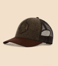 TWEED CAP - BROWN