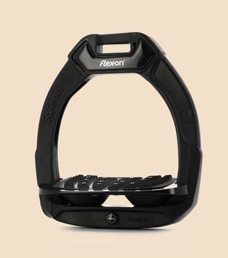 PAIRE D'ÉTRIERS SAFE-ON JUNIOR FULL BLACK